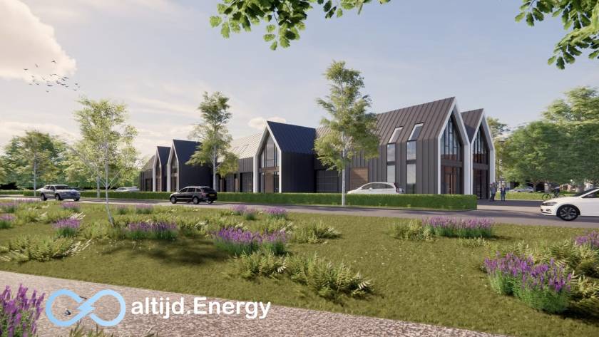 altijd.Energy nieuwbouw kantoor aan de A1