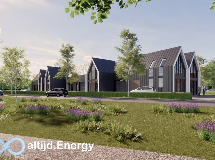 altijd.Energy nieuwbouw kantoor aan de A1